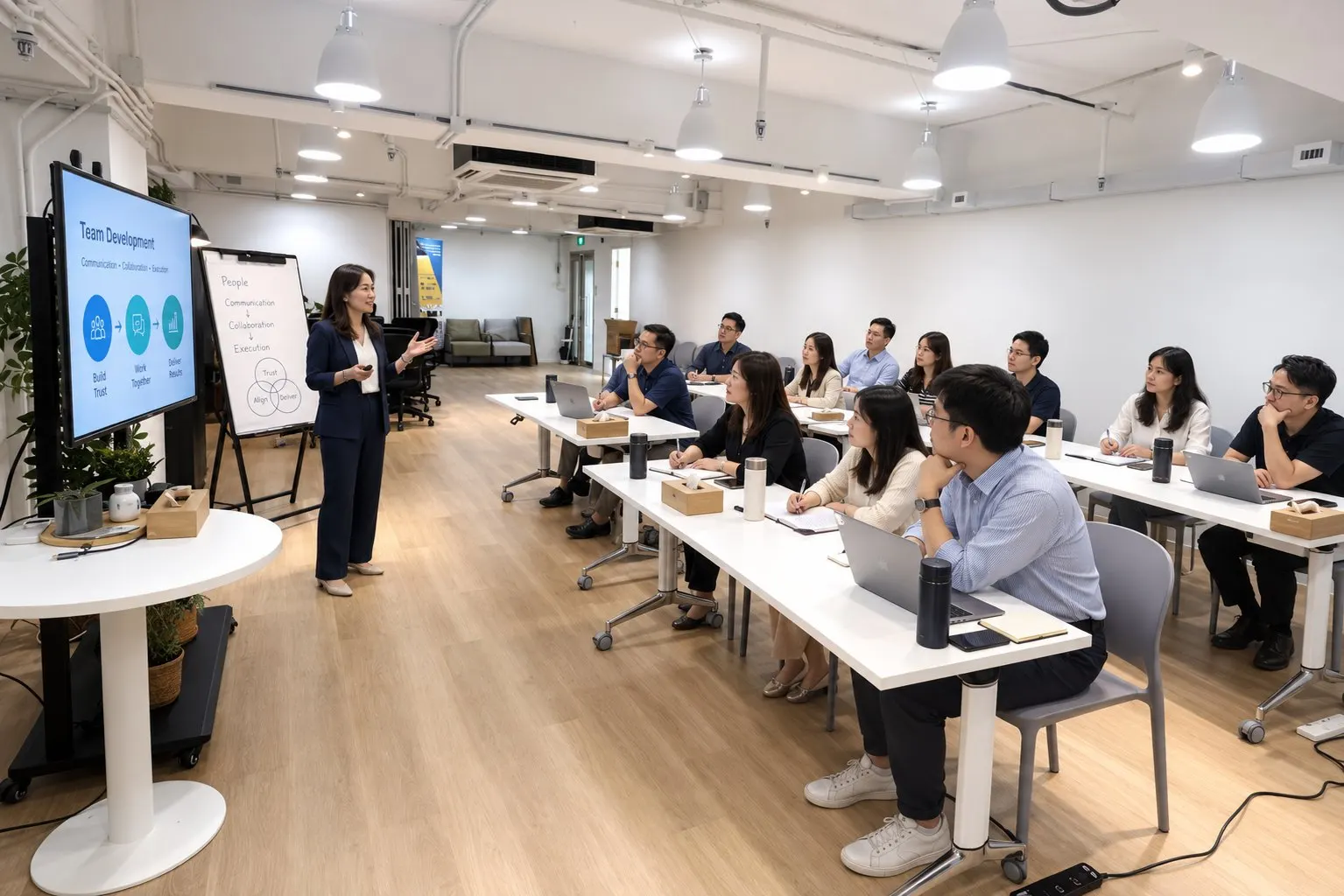 企業培訓進行中